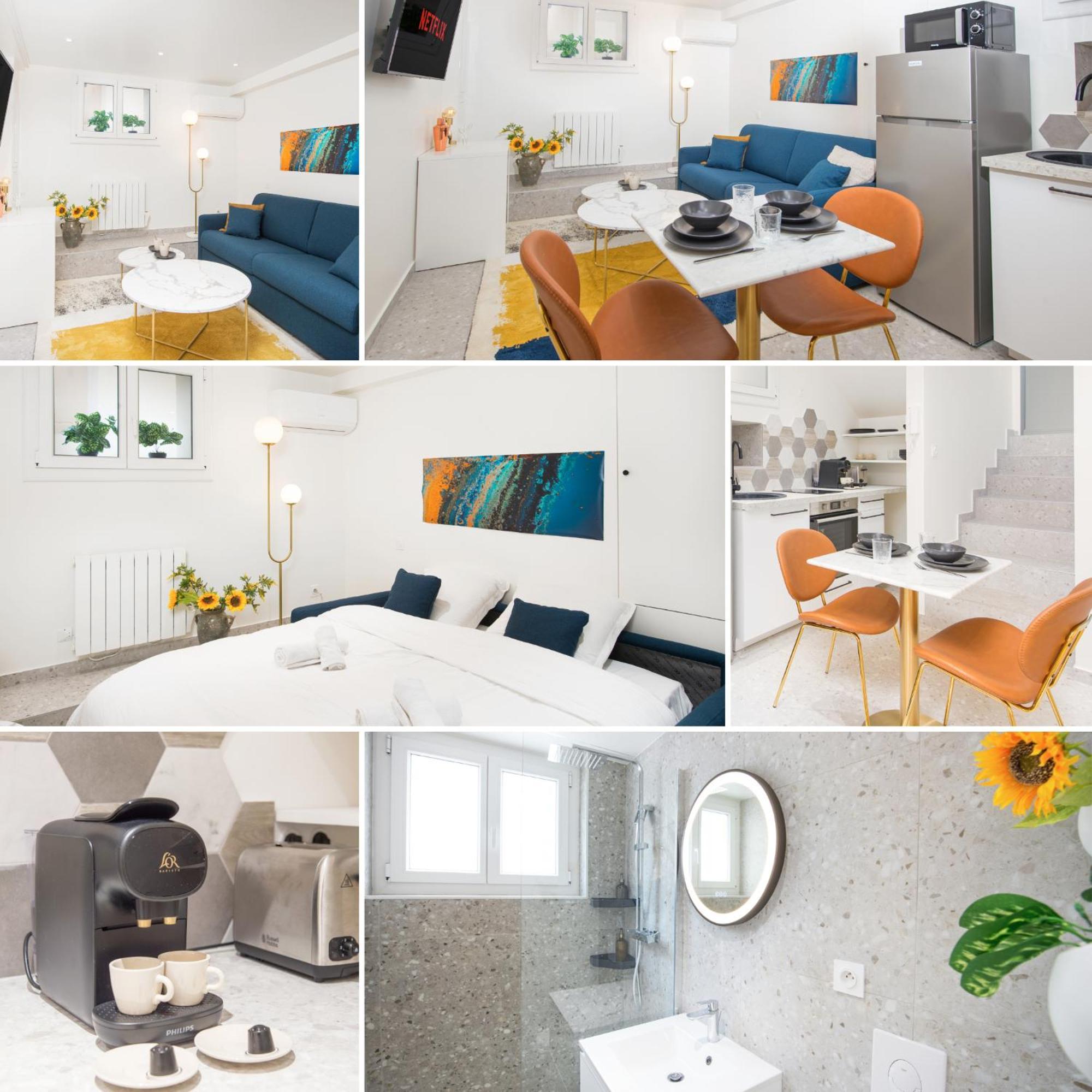 Le Valrose Cocon Urbain Au Coeur De Nice Souplex Esterno foto